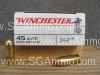 500 Round Case - 45 Auto / ACP Winchester 230 Grain FMJ Ammo - Q4170